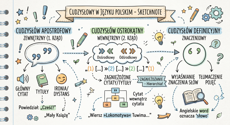 Cudzysłów w cudzysłowie