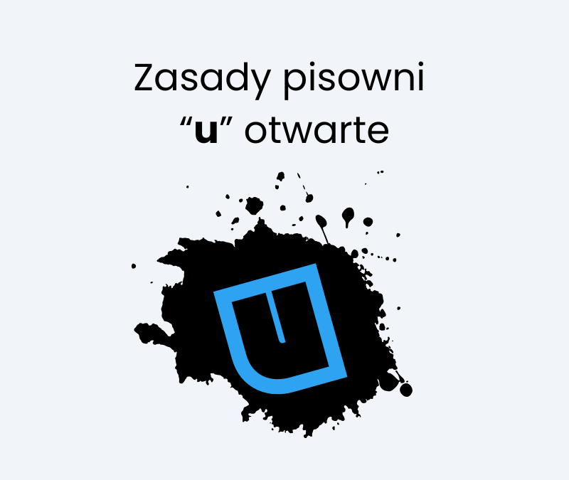 Zasady pisowni „u”