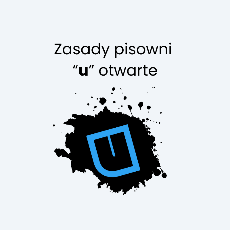 Zasady pisowni "u"